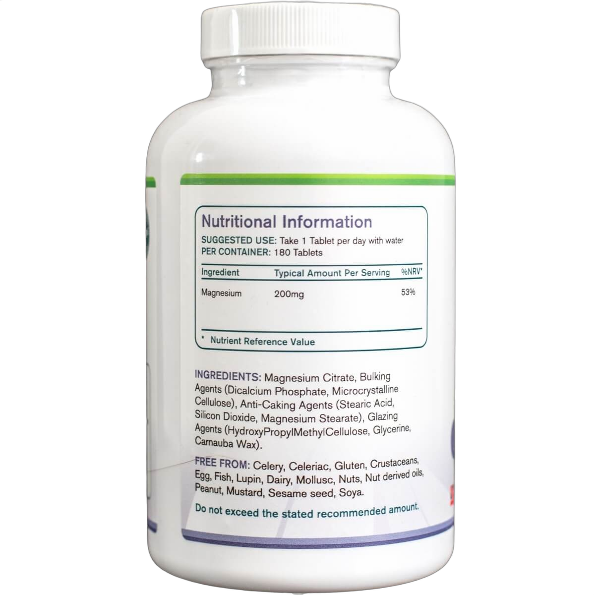 Magnesium Citrate, 200mg