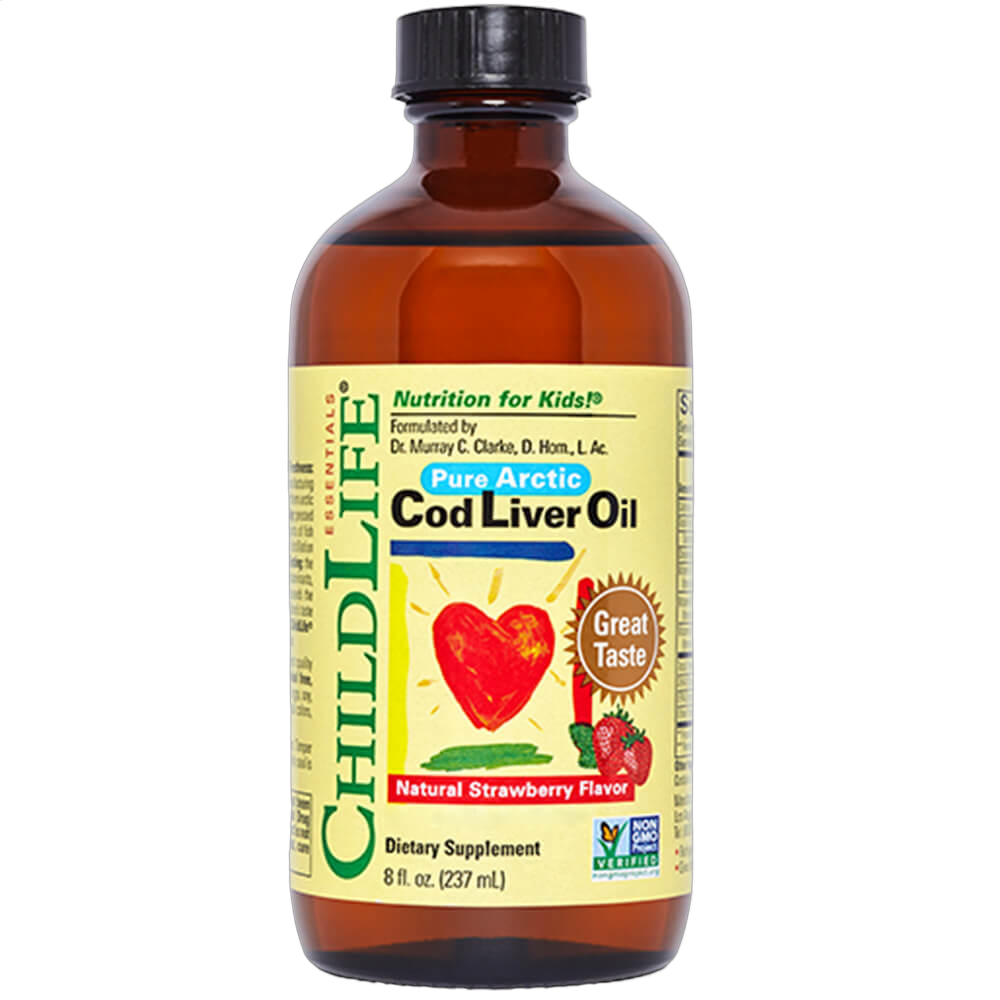 Cod Liver Oil, Strawberry Flavour