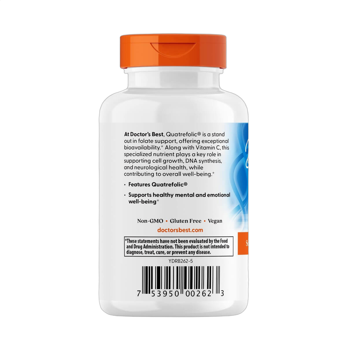 Fully Active Folate 400 with Quatrefolic, 400mcg