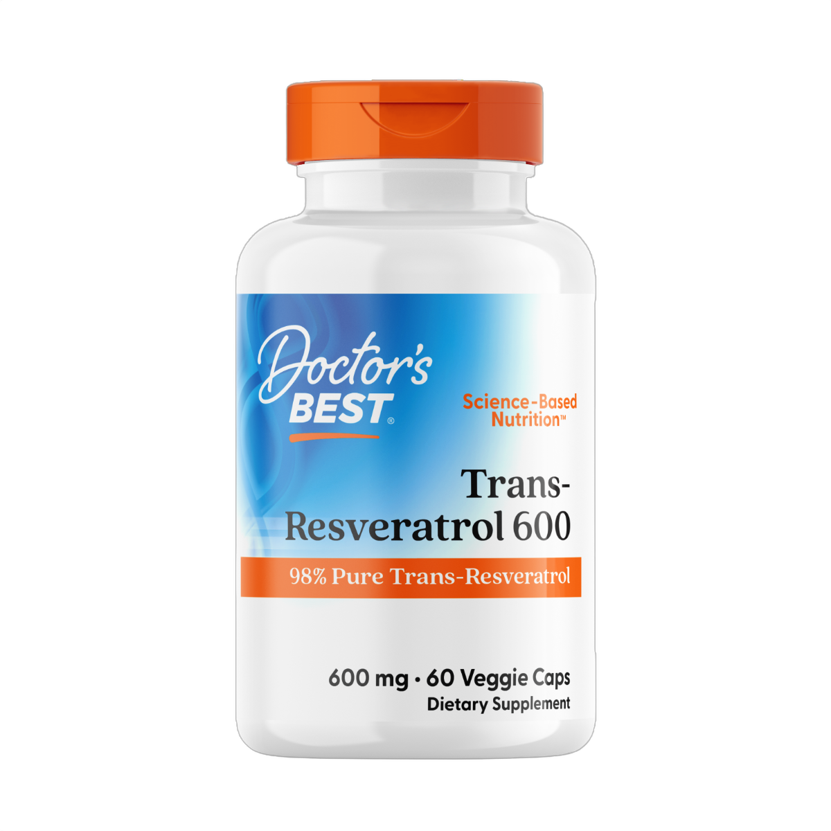 High Potency Trans-Resveratrol 600, 600mg