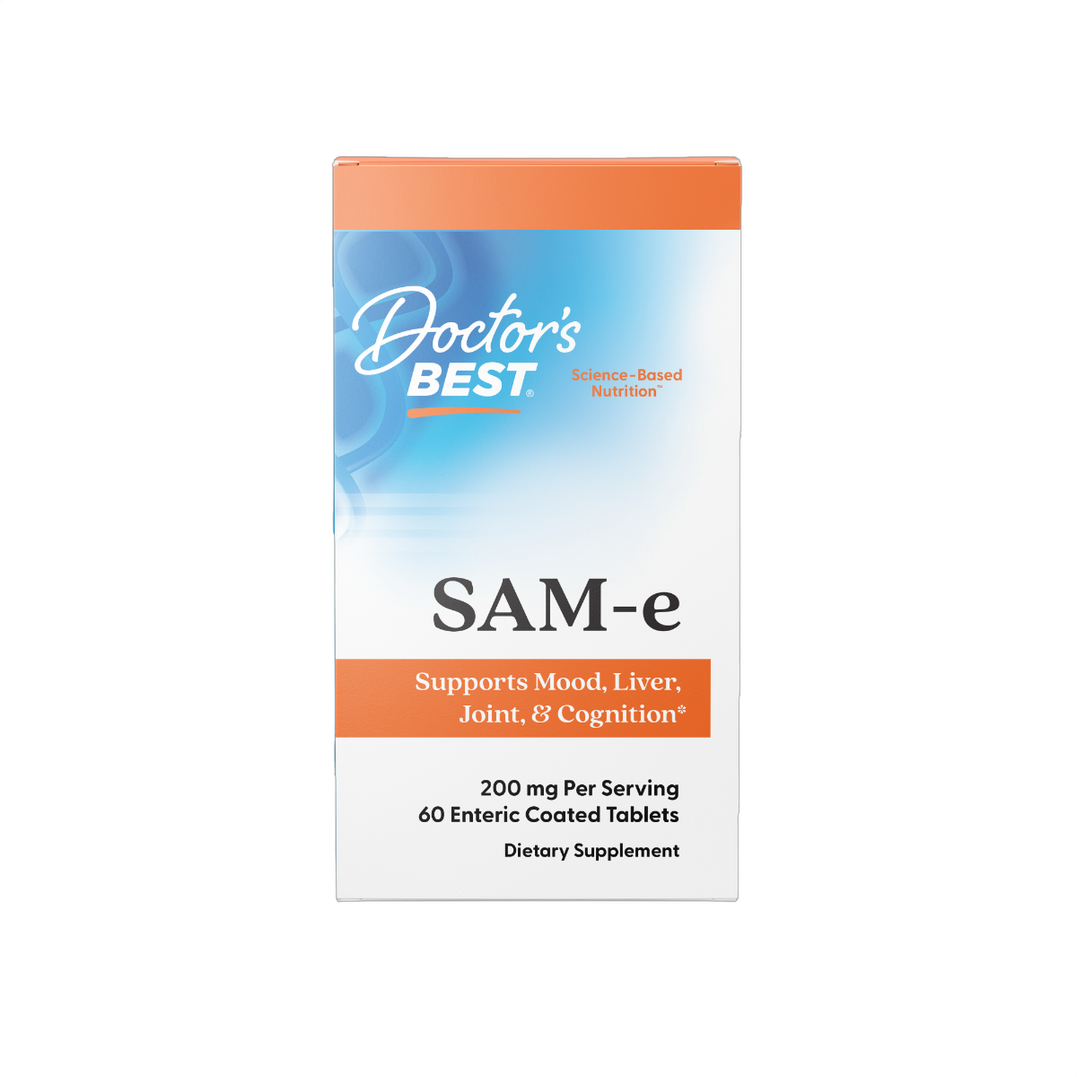 SAM-e 200mg, 60 Enteric Coated Tablets