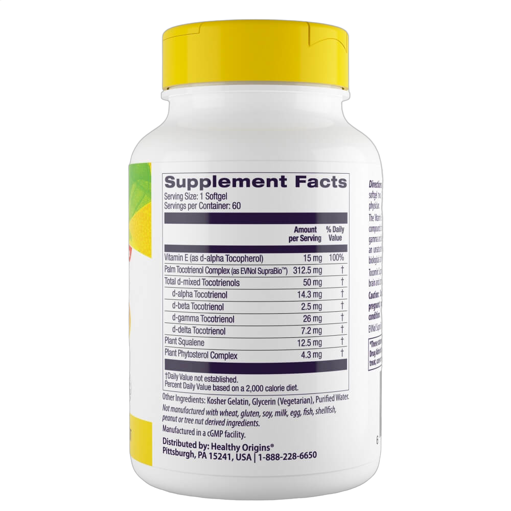 Tocomin SupraBio Tocotrienols, 50mg