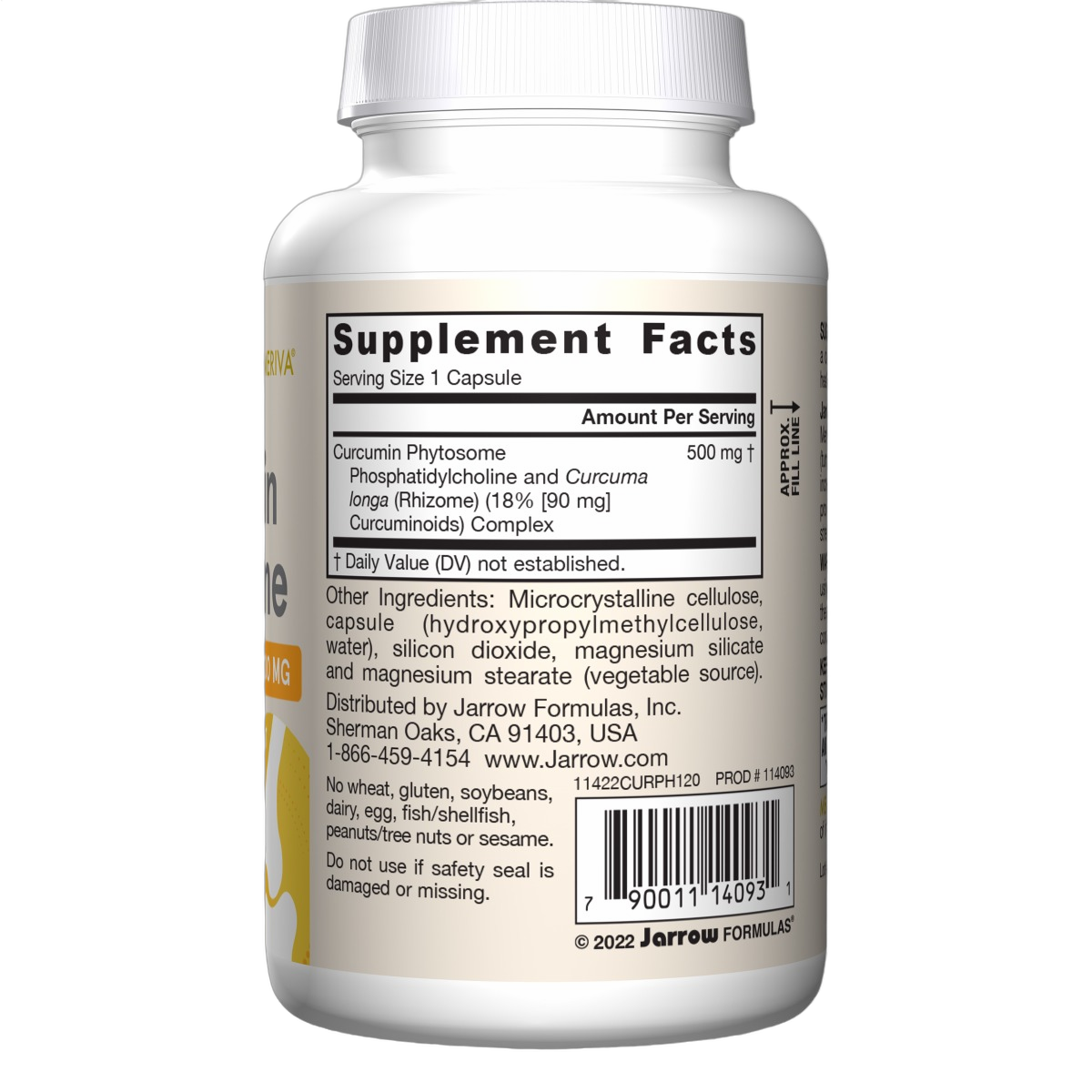 Curcumin Phytosome, 500mg
