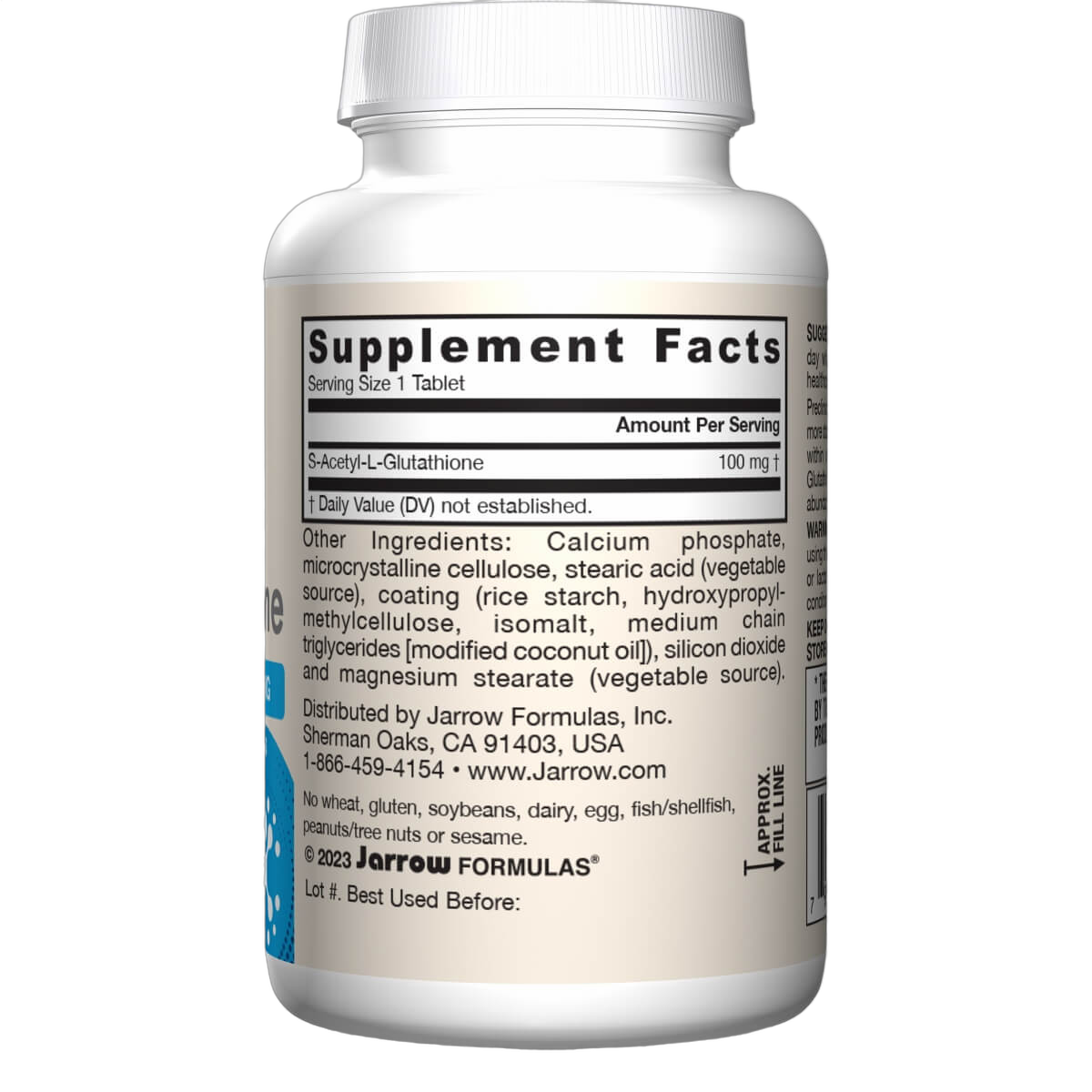 S-Acetyl L-Glutathione, 100mg
