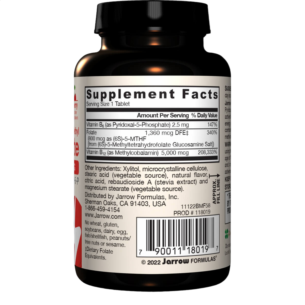Vitamin Methyl B12 & Methyl Folate