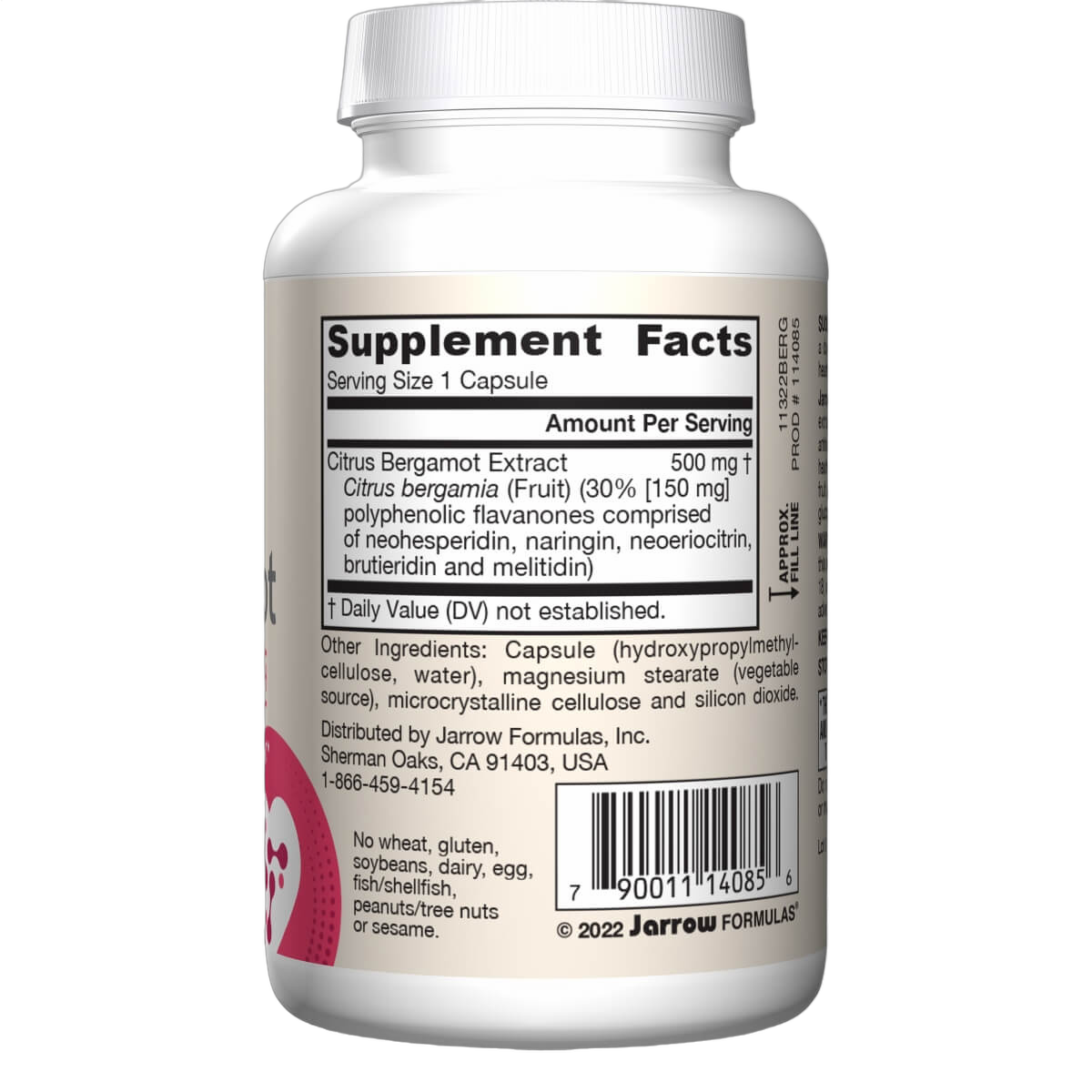 Citrus Bergamot, 500mg