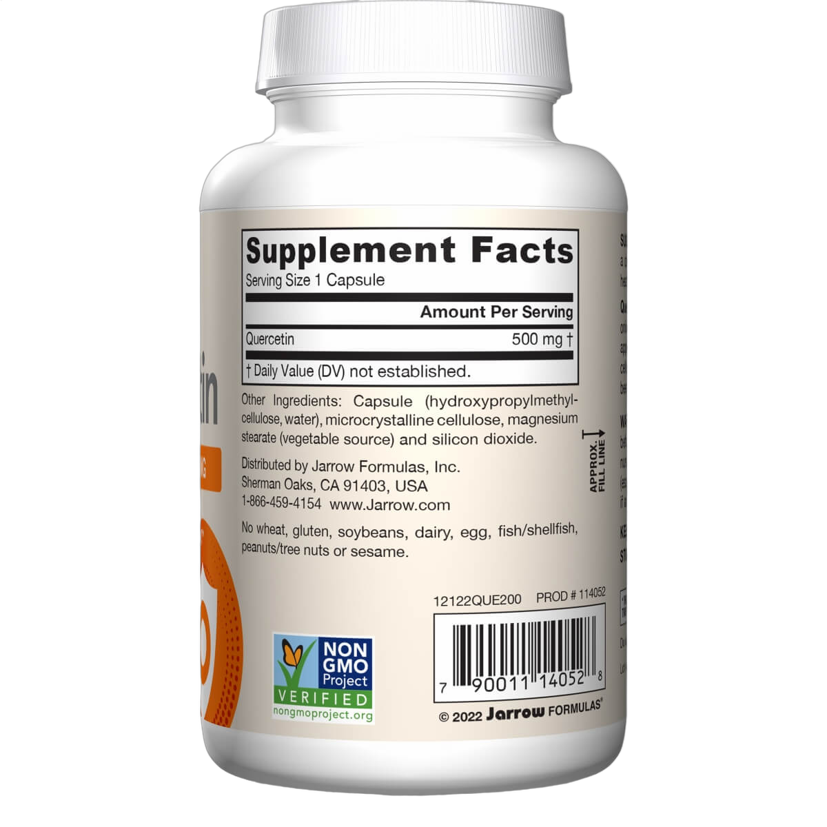 Quercetin, 500mg