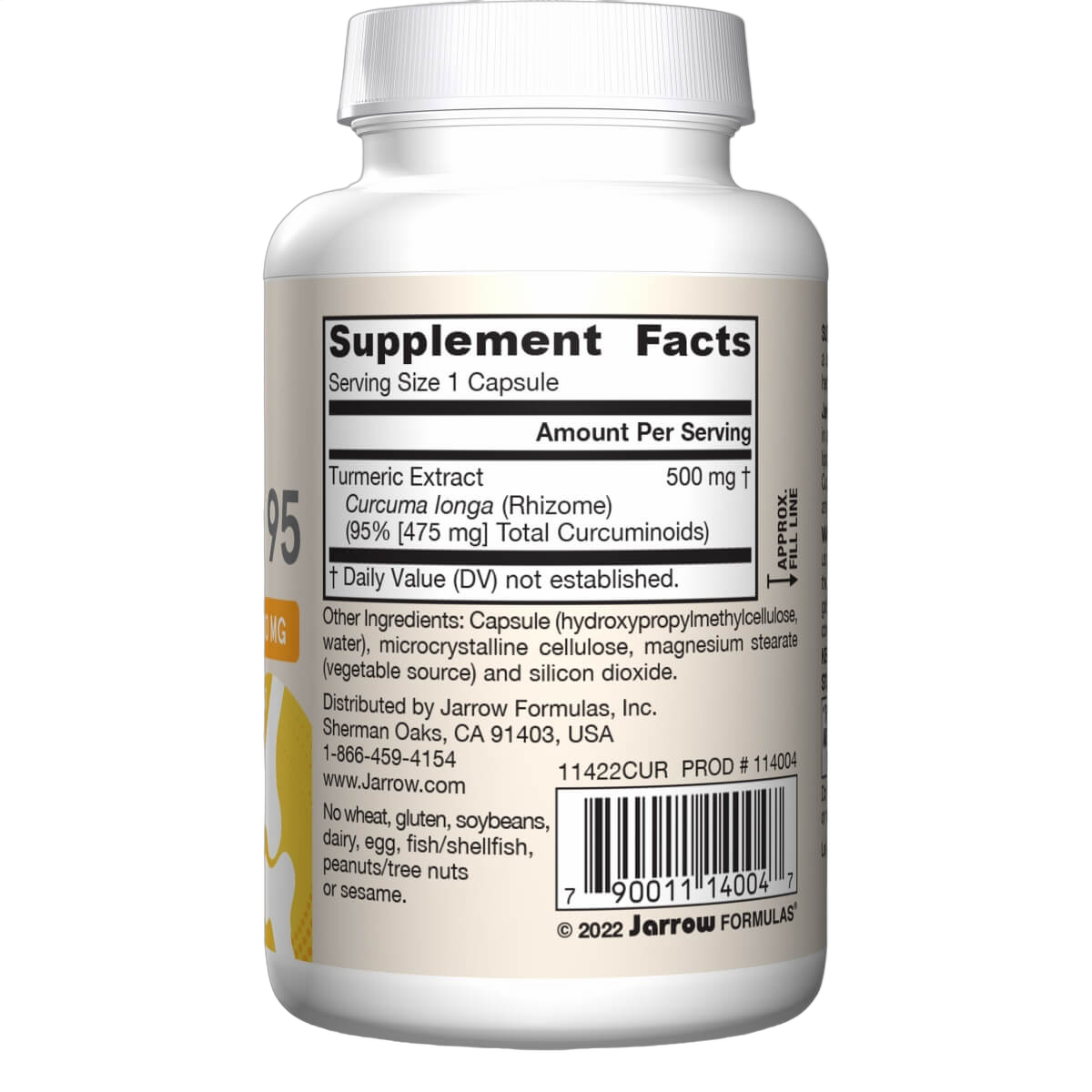 Curcumin 95, 500mg