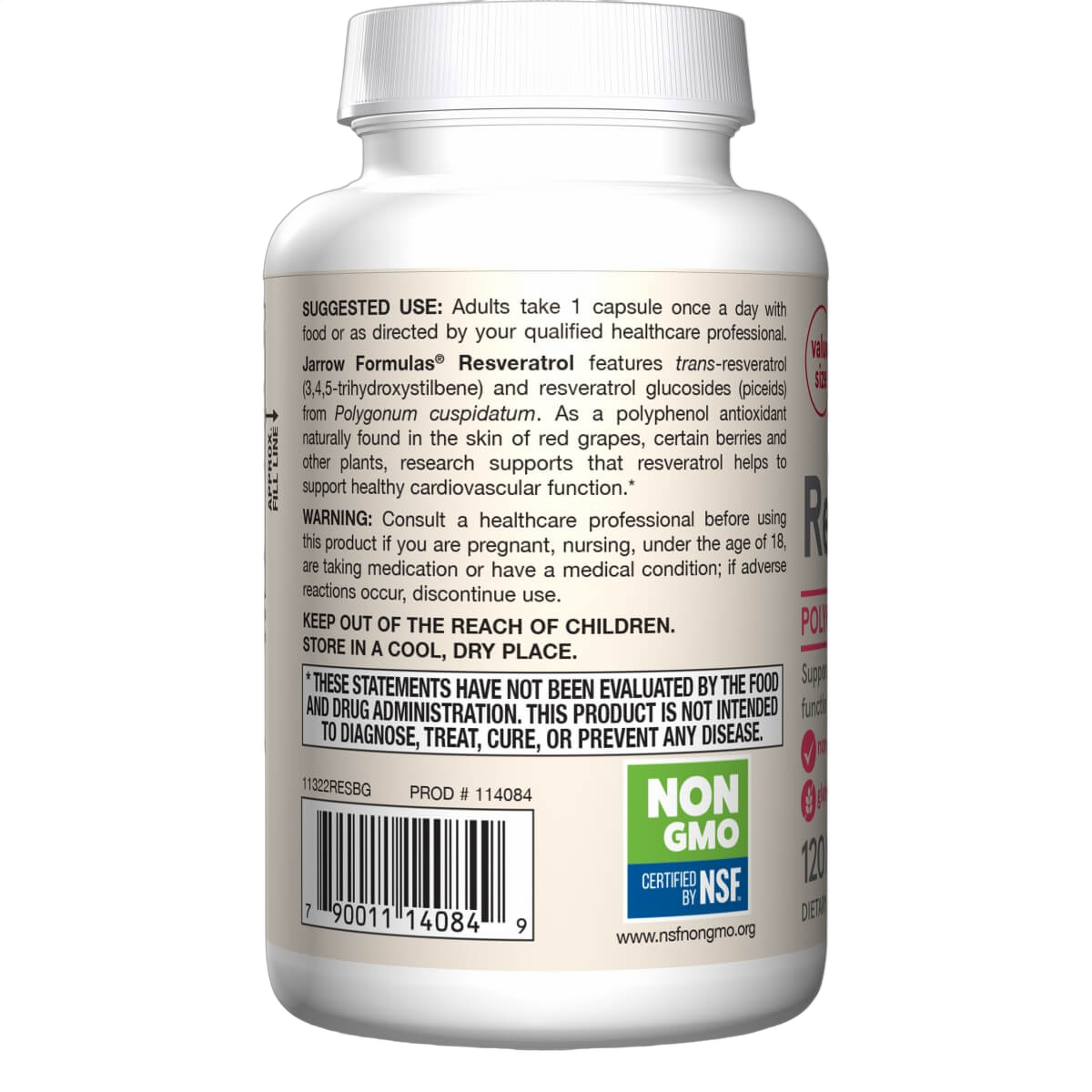 Resveratrol, 100mg