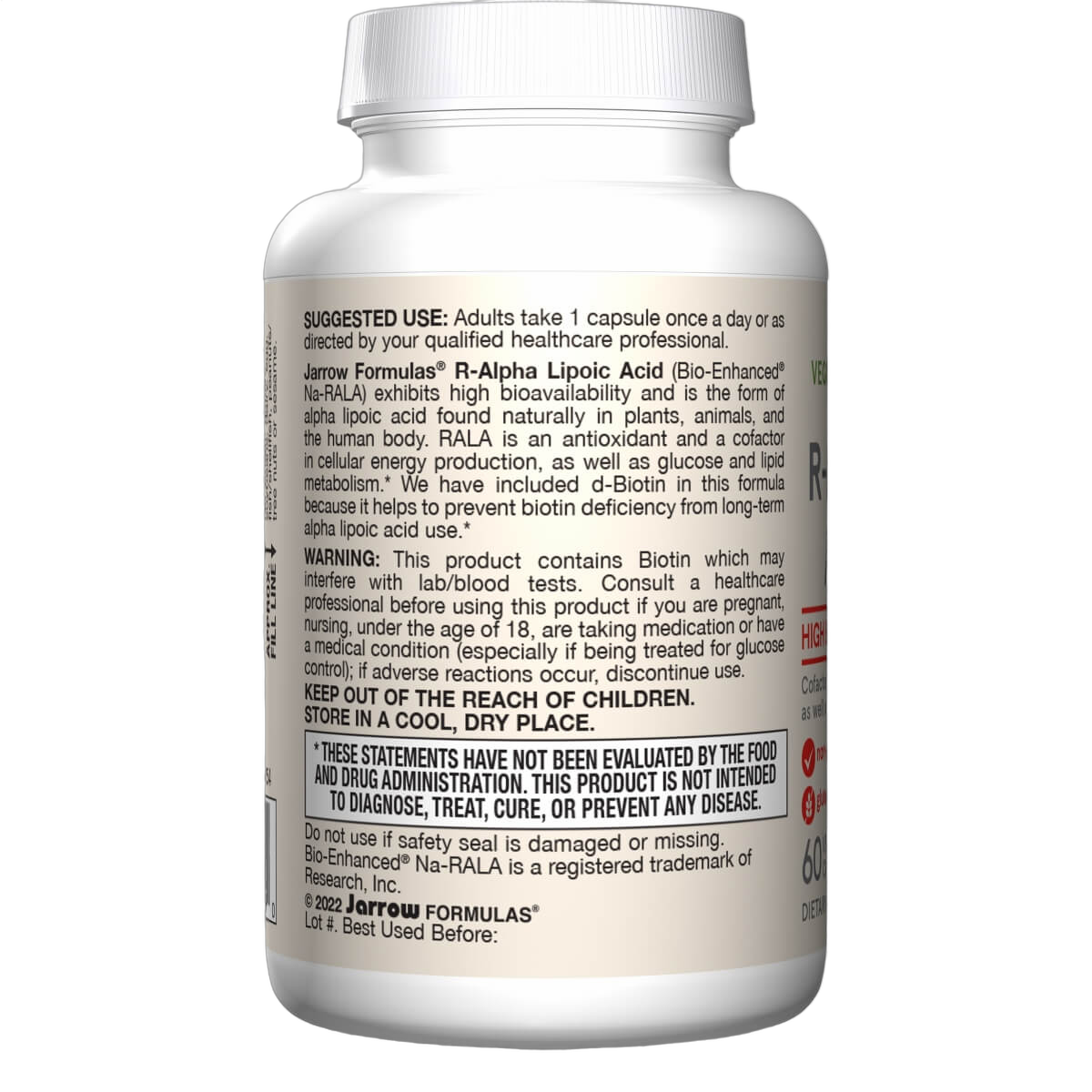 R-Alpha Lipoic Acid + Biotin