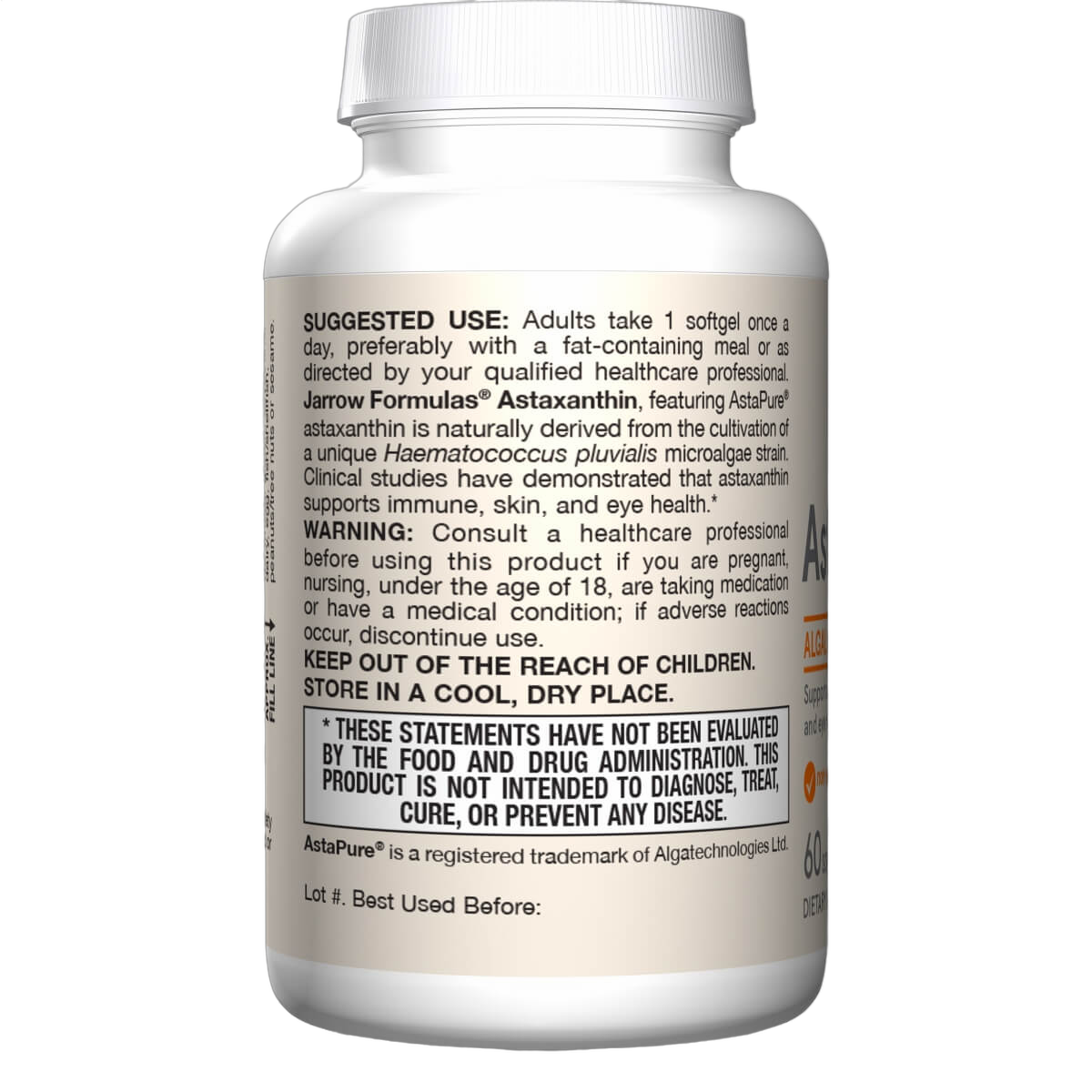 Astaxanthin, 12mg