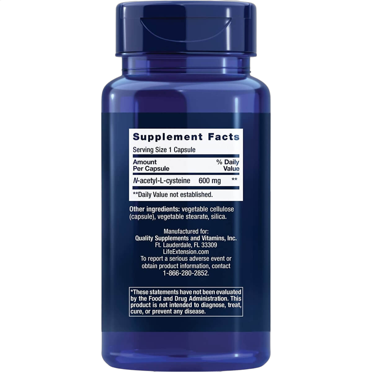 N-Acetyl-L-Cysteine, 600mg