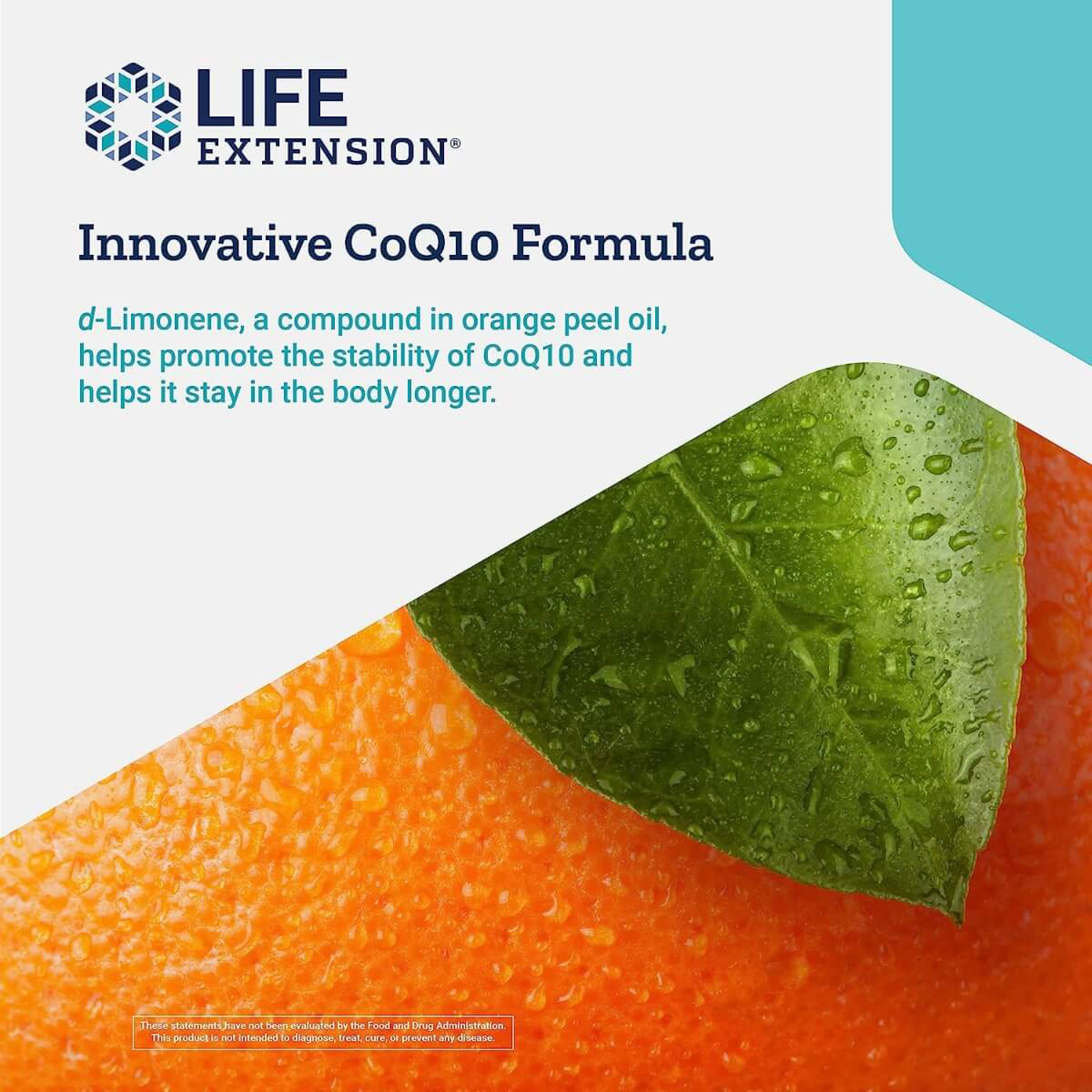 Super-Absorbable CoQ10 (Ubiquinone) with d-Limonene, 50mg