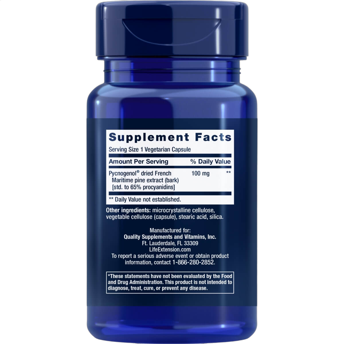 Pycnogenol, 100mg