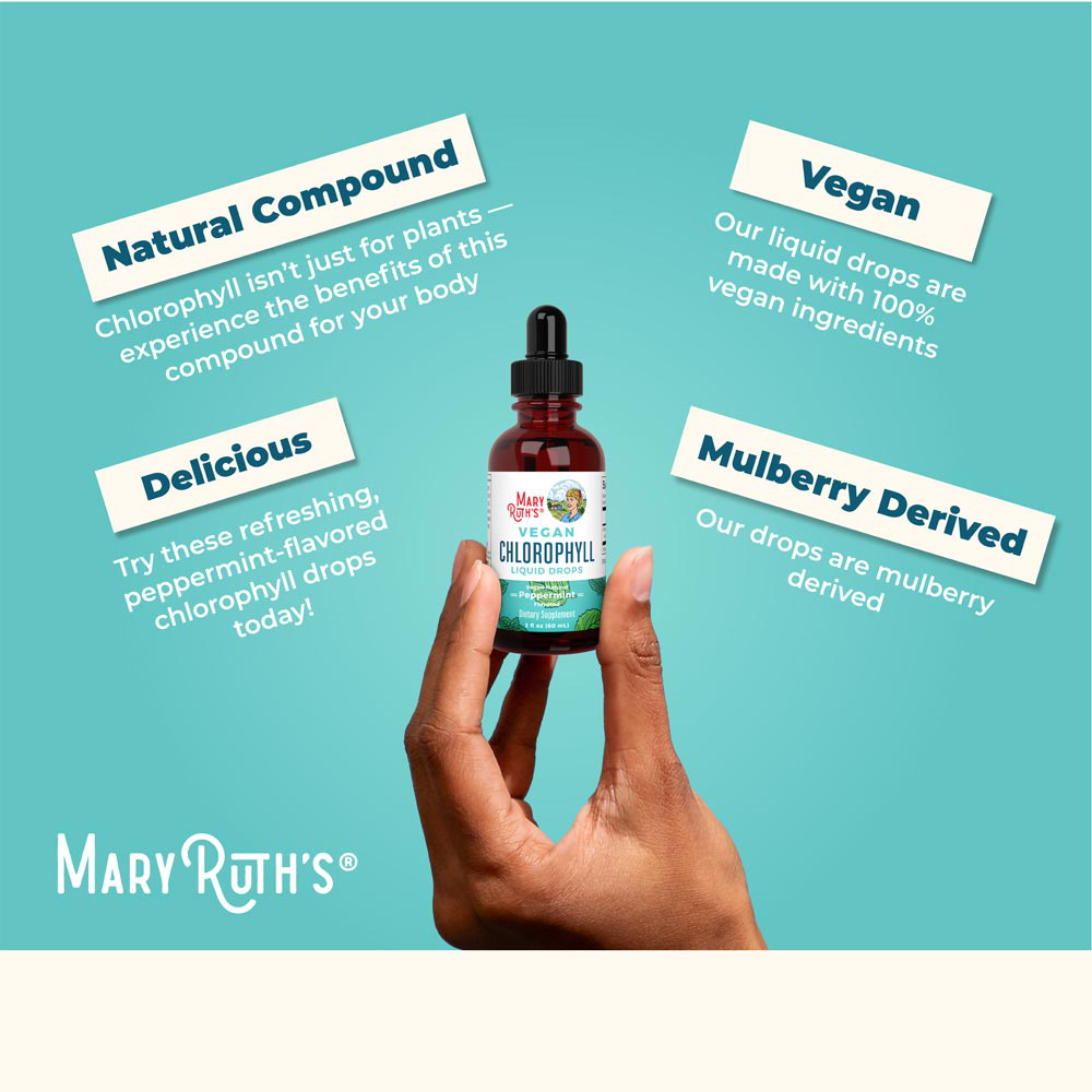 Chlorophyll Drops, Peppermint Flavour