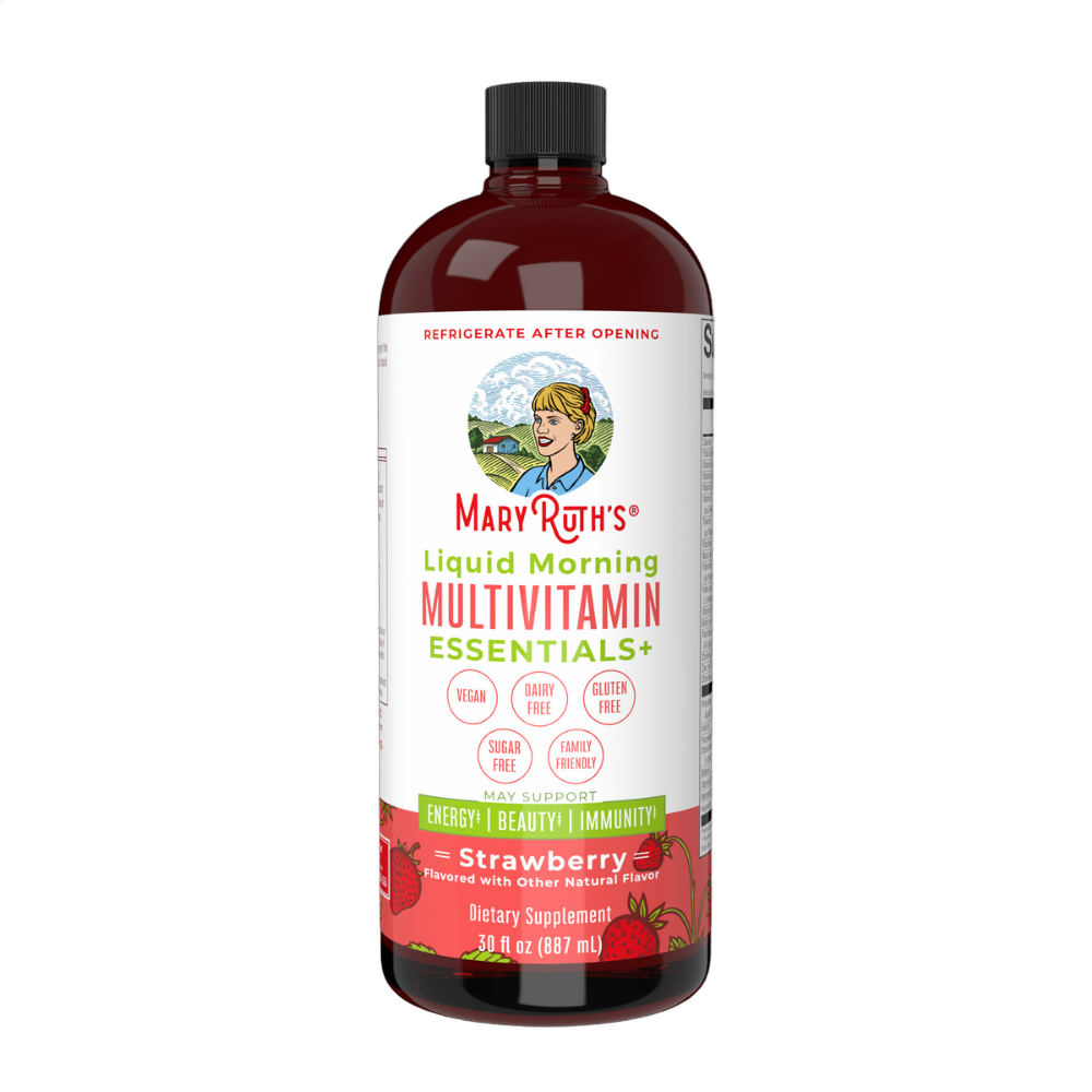 Liquid Morning Multivitamin Essentials+, Strawberry