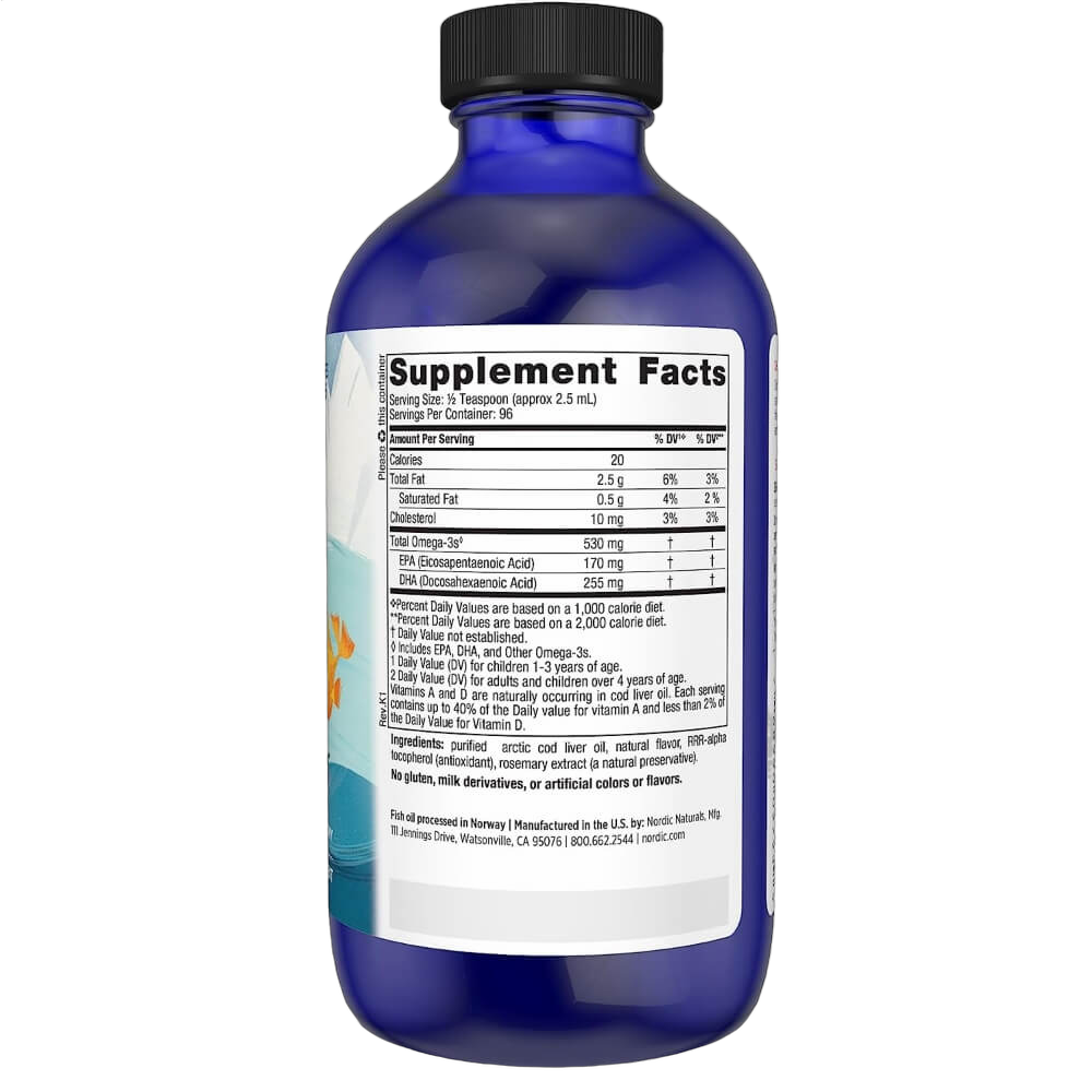 Liquid Children's DHA, 530mg