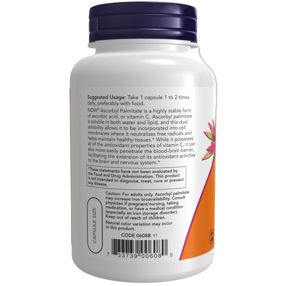 Ascorbyl Palmitate, 500mg