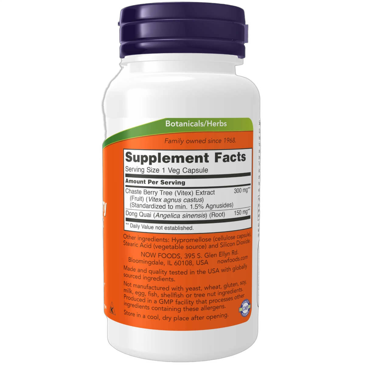 Chaste Berry Vitex Extract, 300mg