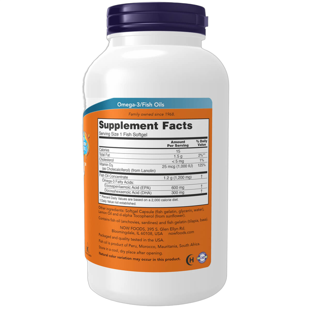 Ultra Omega 3-D, Fish Oil