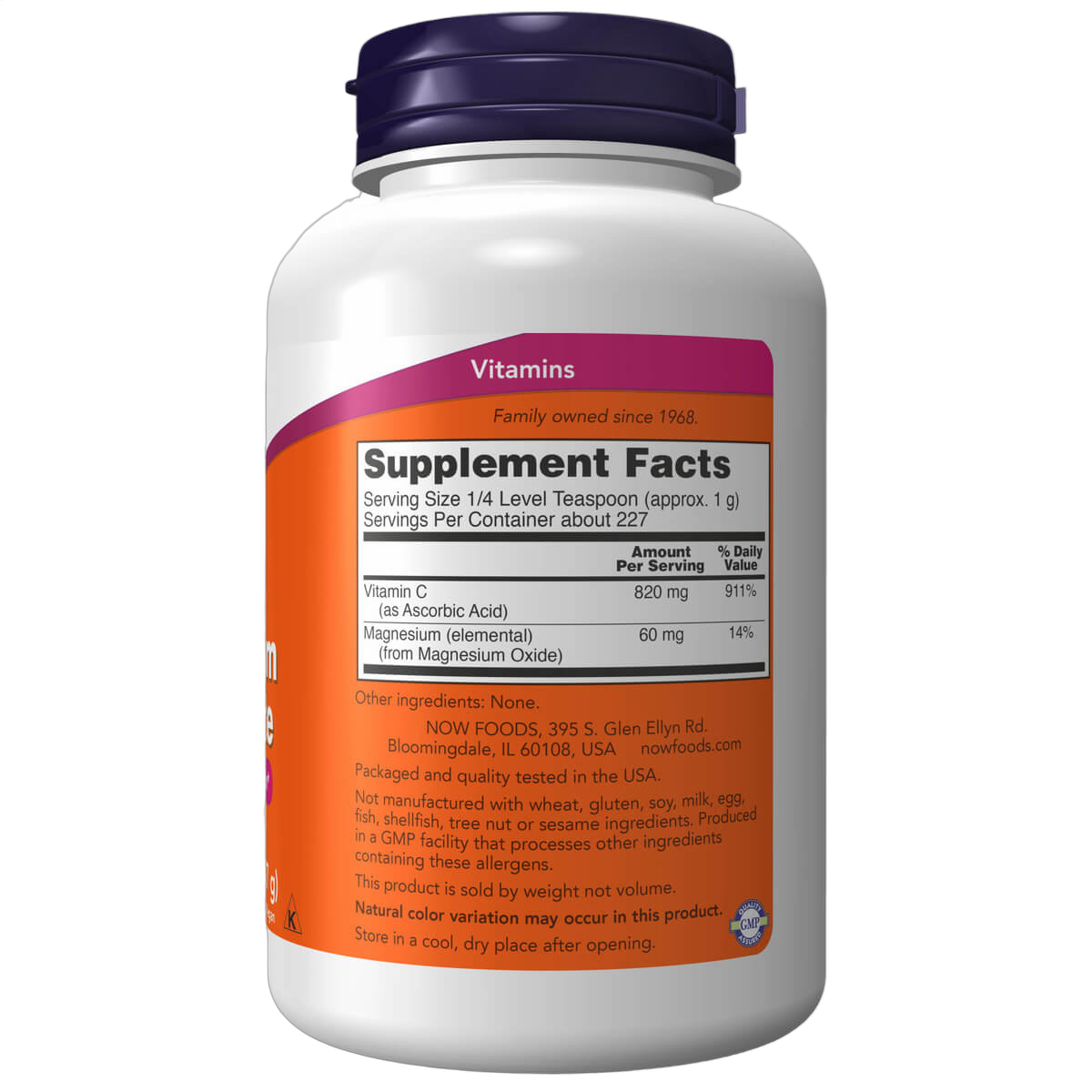 Buffered Magnesium Ascorbate Powder