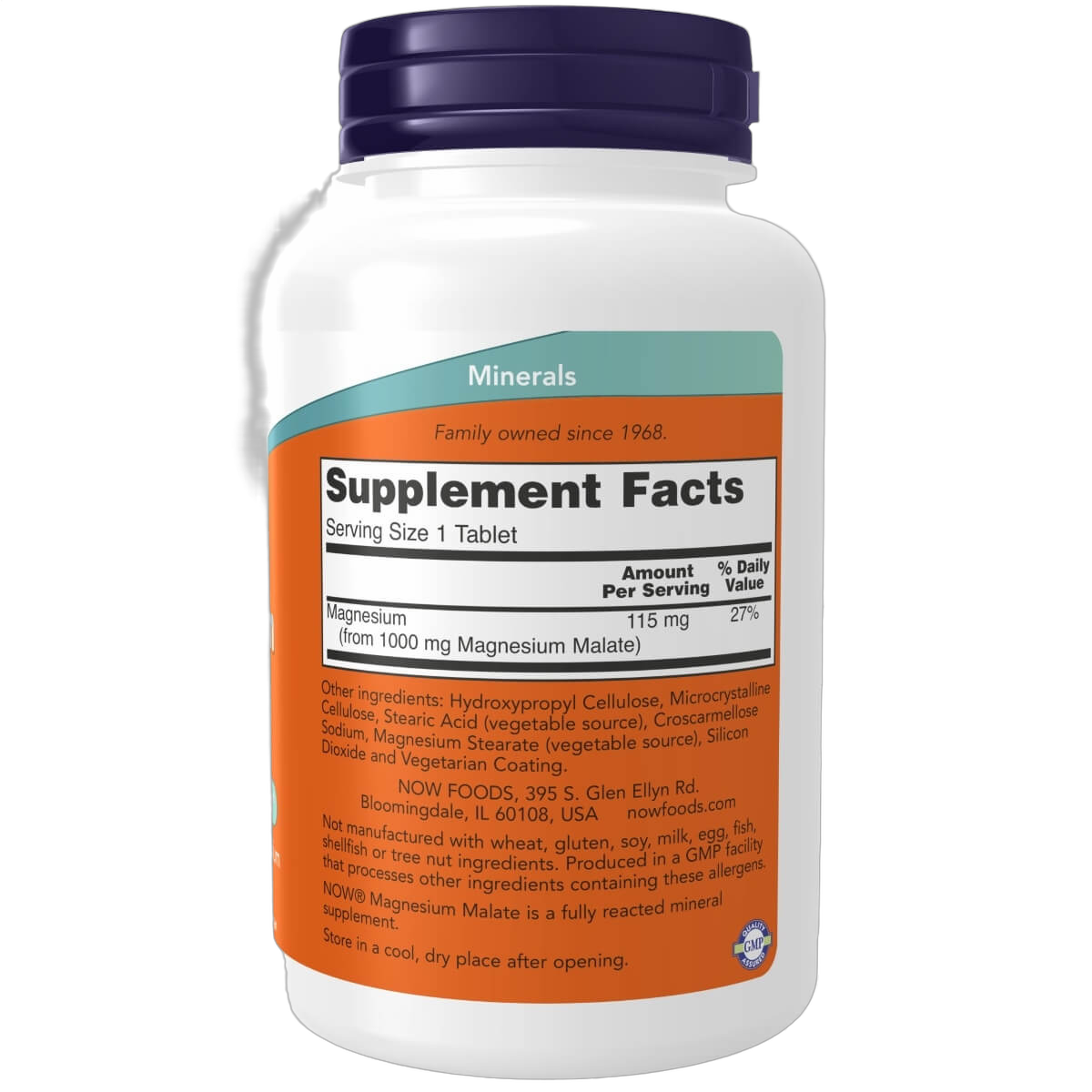 Magnesium Malate, 1000mg