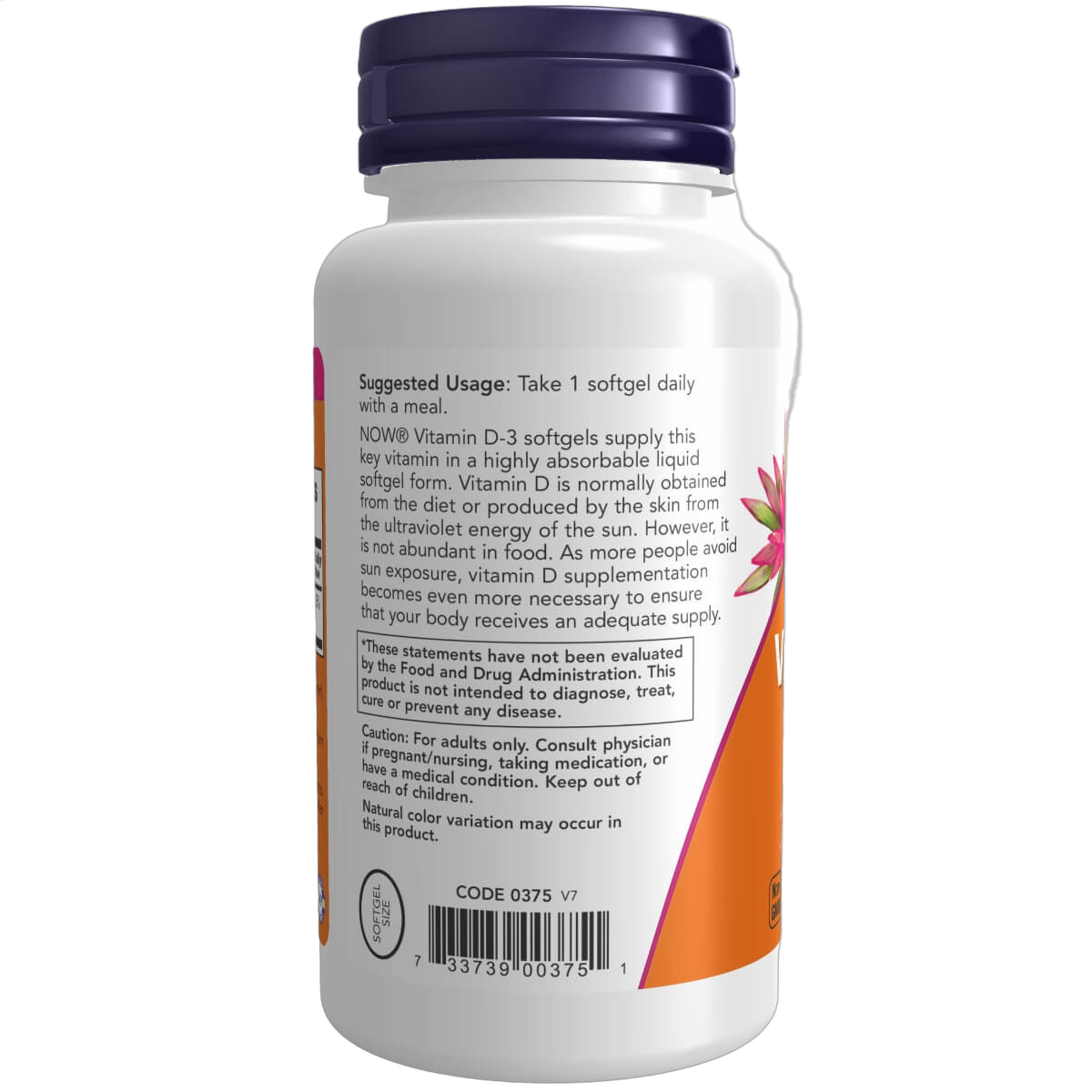 Vitamin D-3, 1000IU