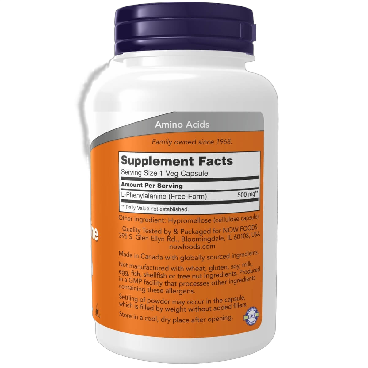 L-Phenylalanine, 500mg