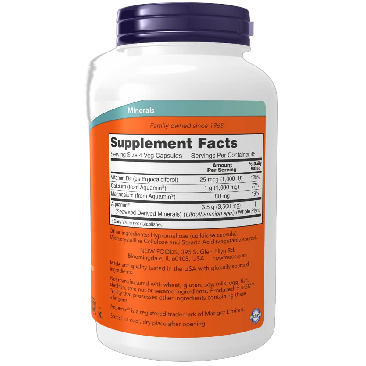 Red Mineral Algae Plus Vitamin D-2