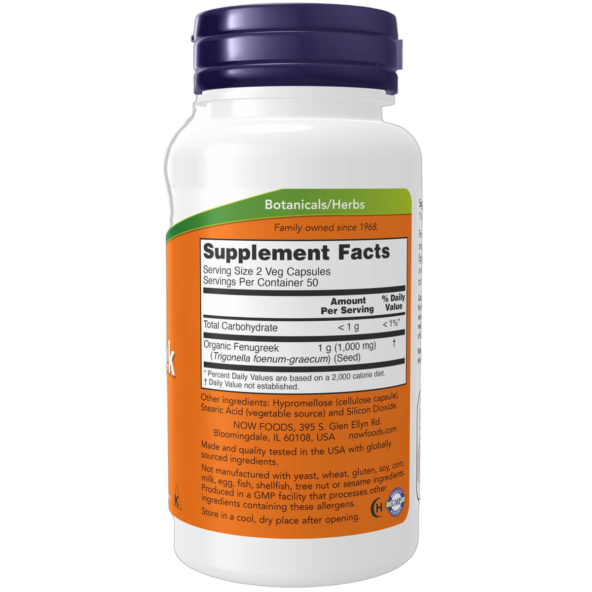 Fenugreek, 500mg