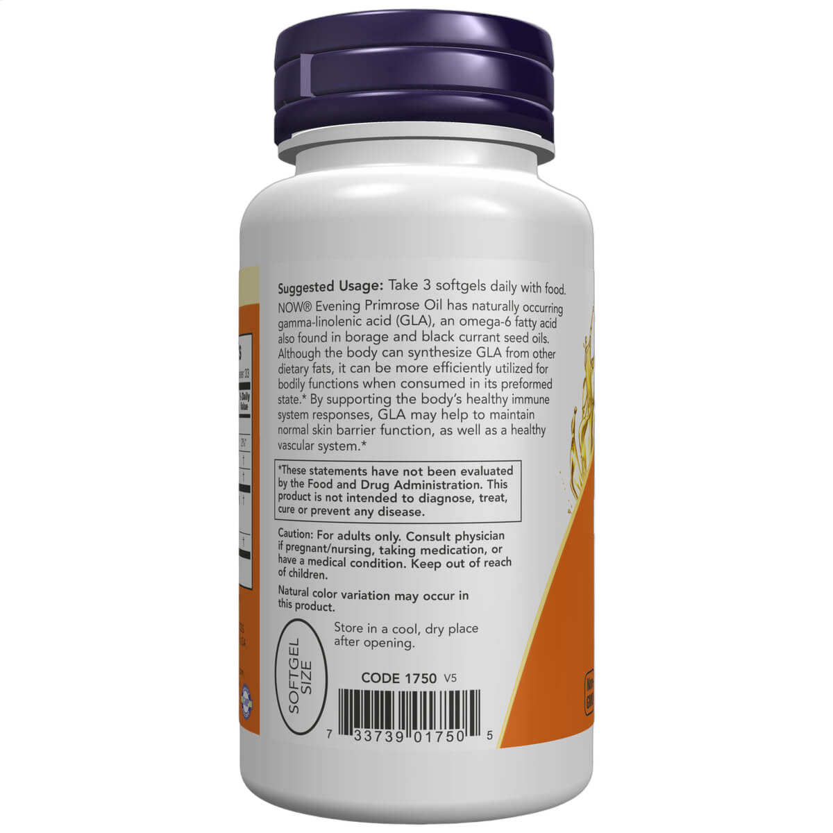 Evening Primrose Oil, 500mg