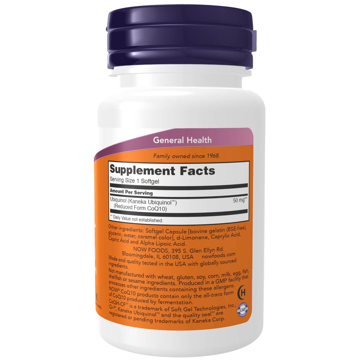 Ubiquinol CoQH-CF, 50mg