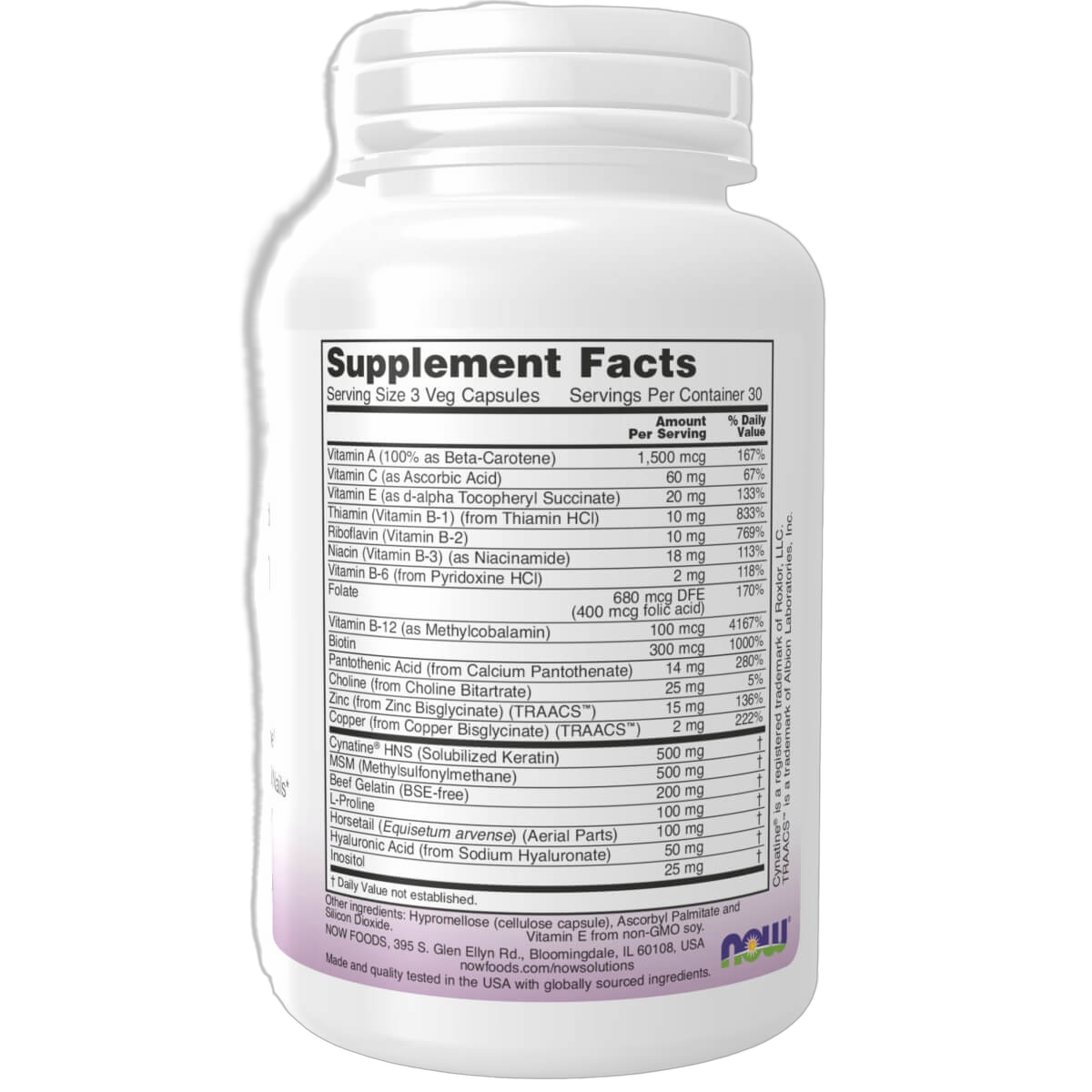 Hair, Skin and Nails