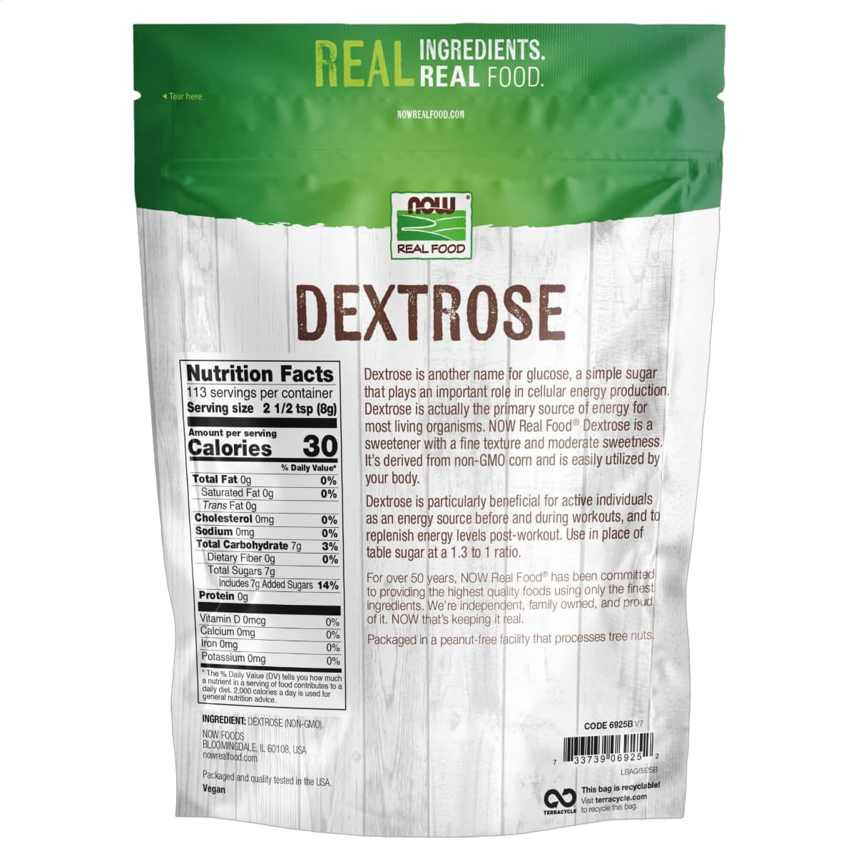 Dextrose, Pure and Natural Sweetener