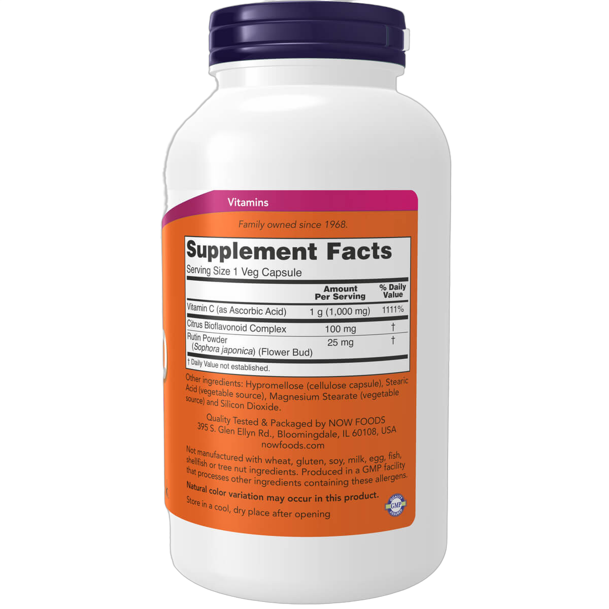 Vitamin C-1000 with 100mg of Bioflavonoids