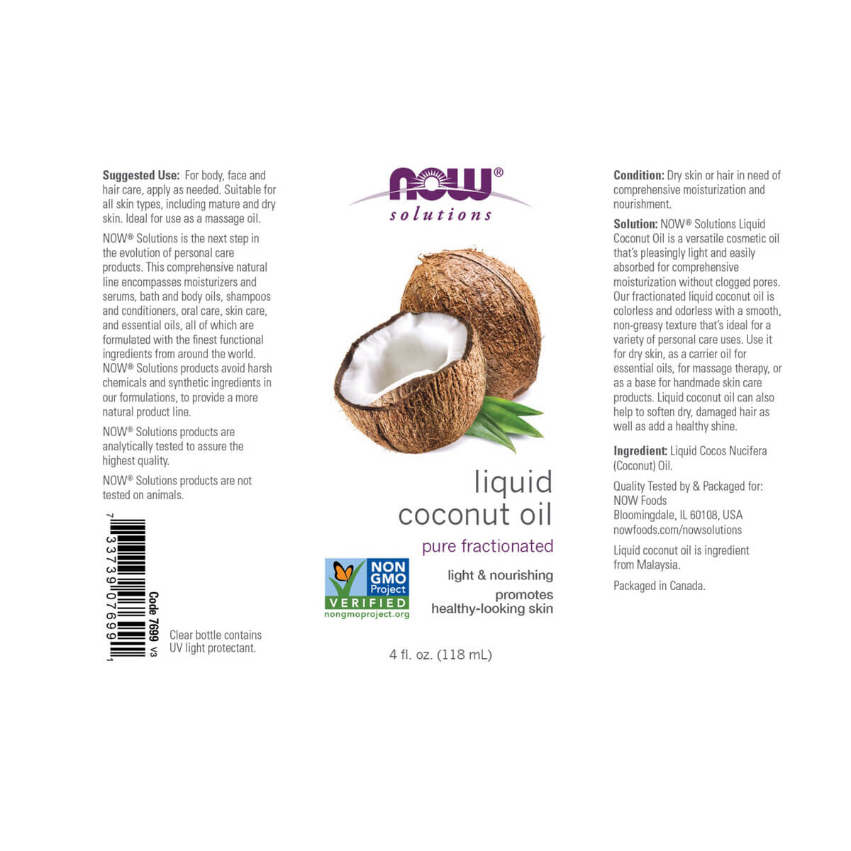 Liquid Coconut Oil
