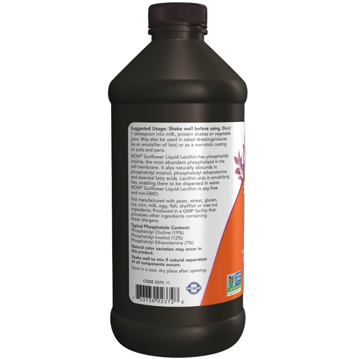 Sunflower Lecithin Liquid