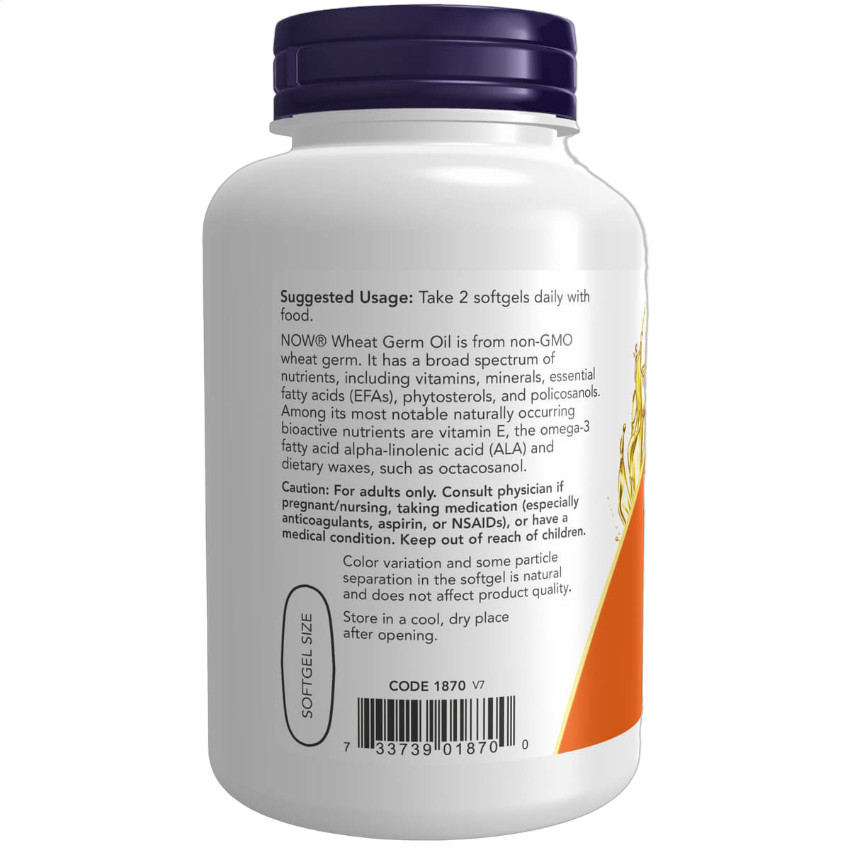 Wheat Germ Oil 1,130mg