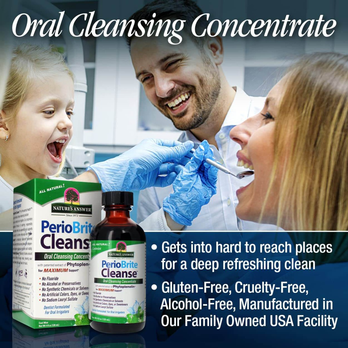 PerioBrite Cleanse Oral Cleansing Concentrate