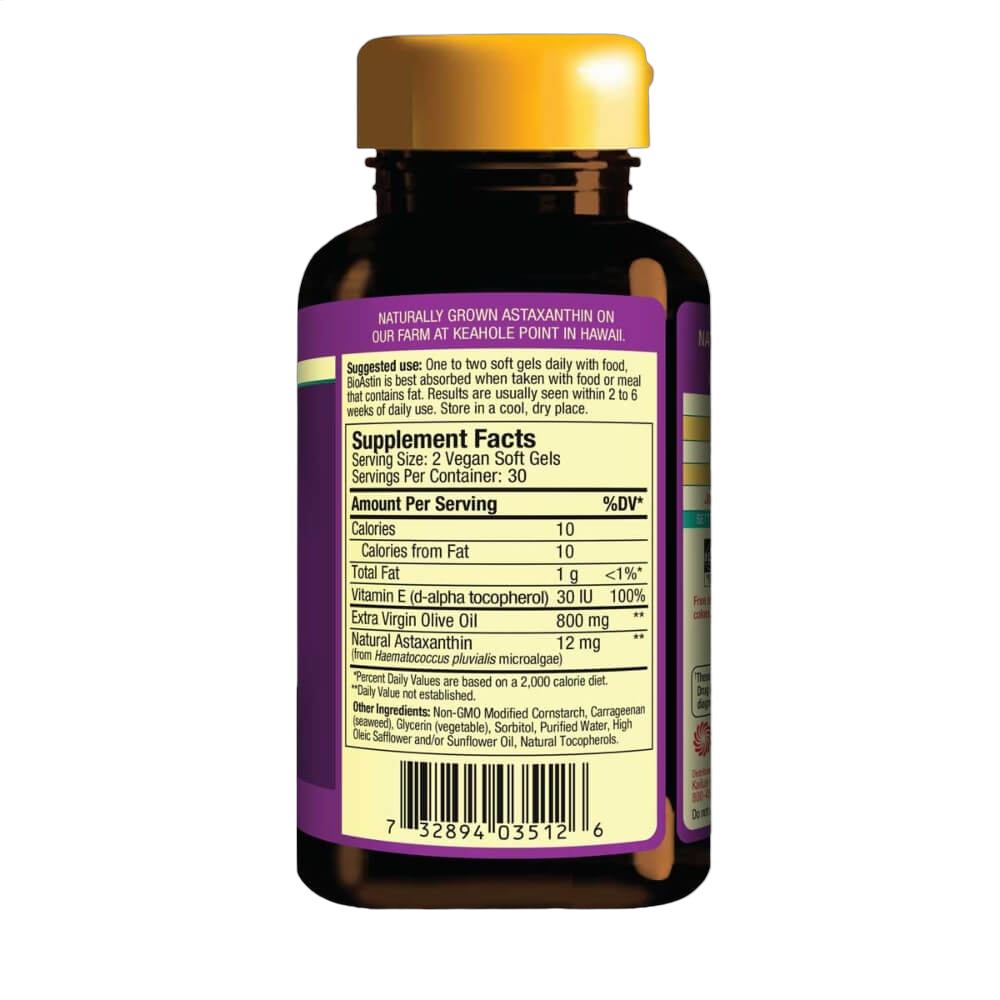 BioAstin Supreme Astaxanthin, 6mg