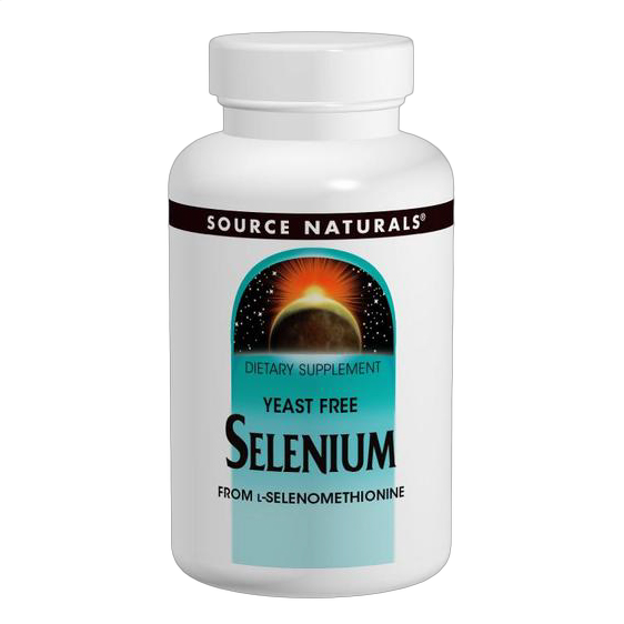 Selenium, (Yeast Free), 200mcg