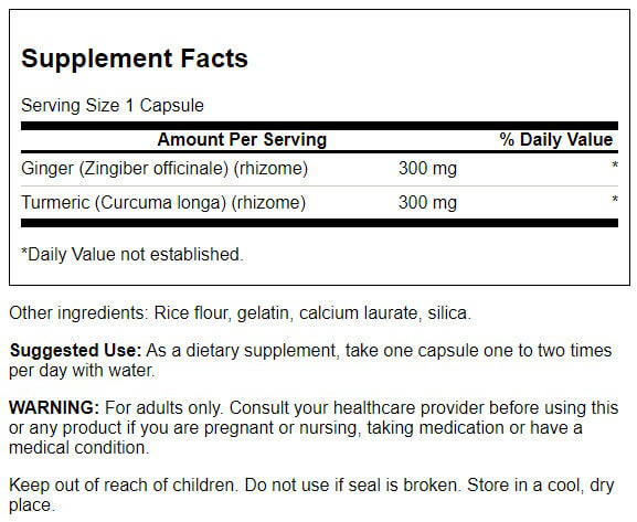 Full Spectrum Ginger & Turmeric