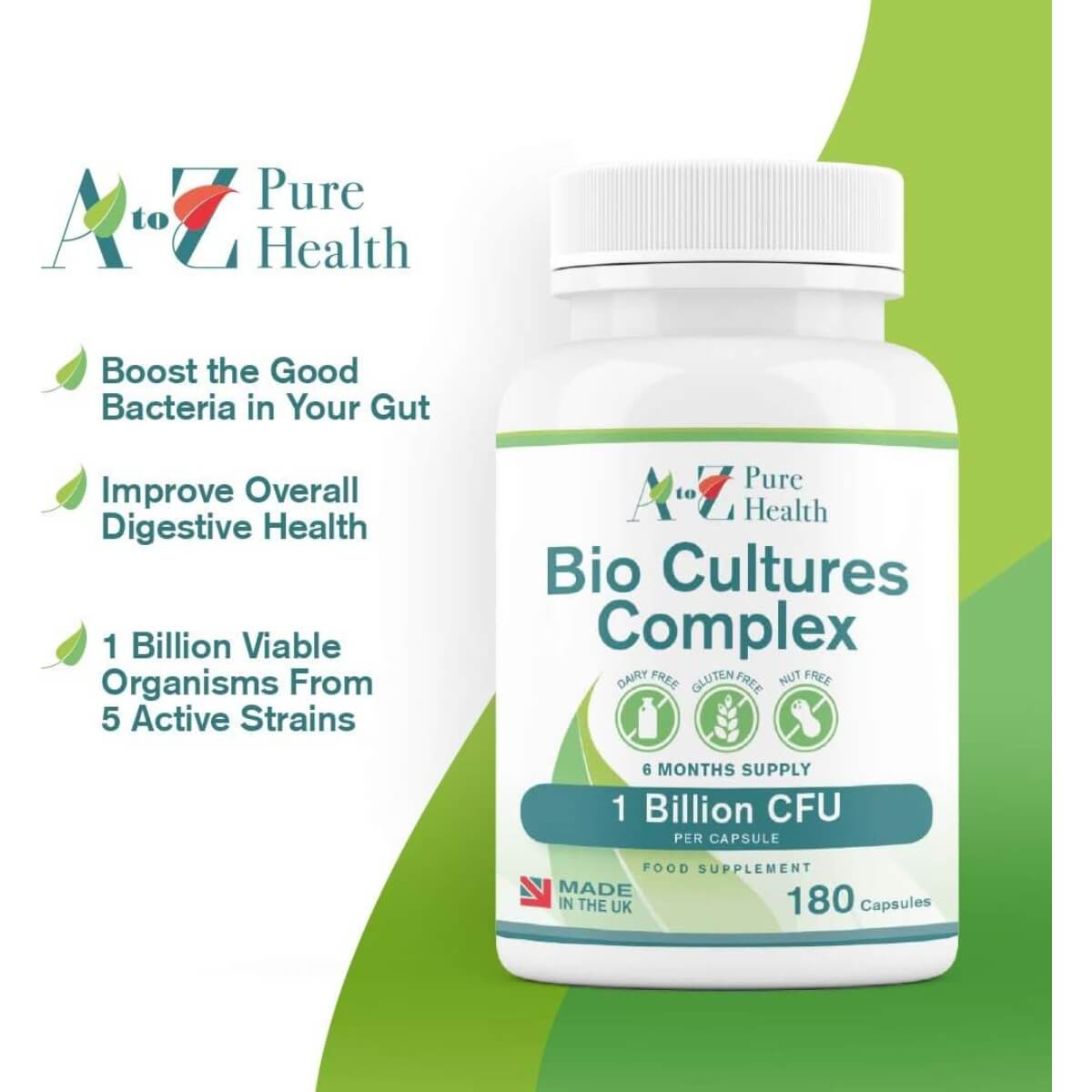 Probiotic Bio Cultures, 1 Billion CFU