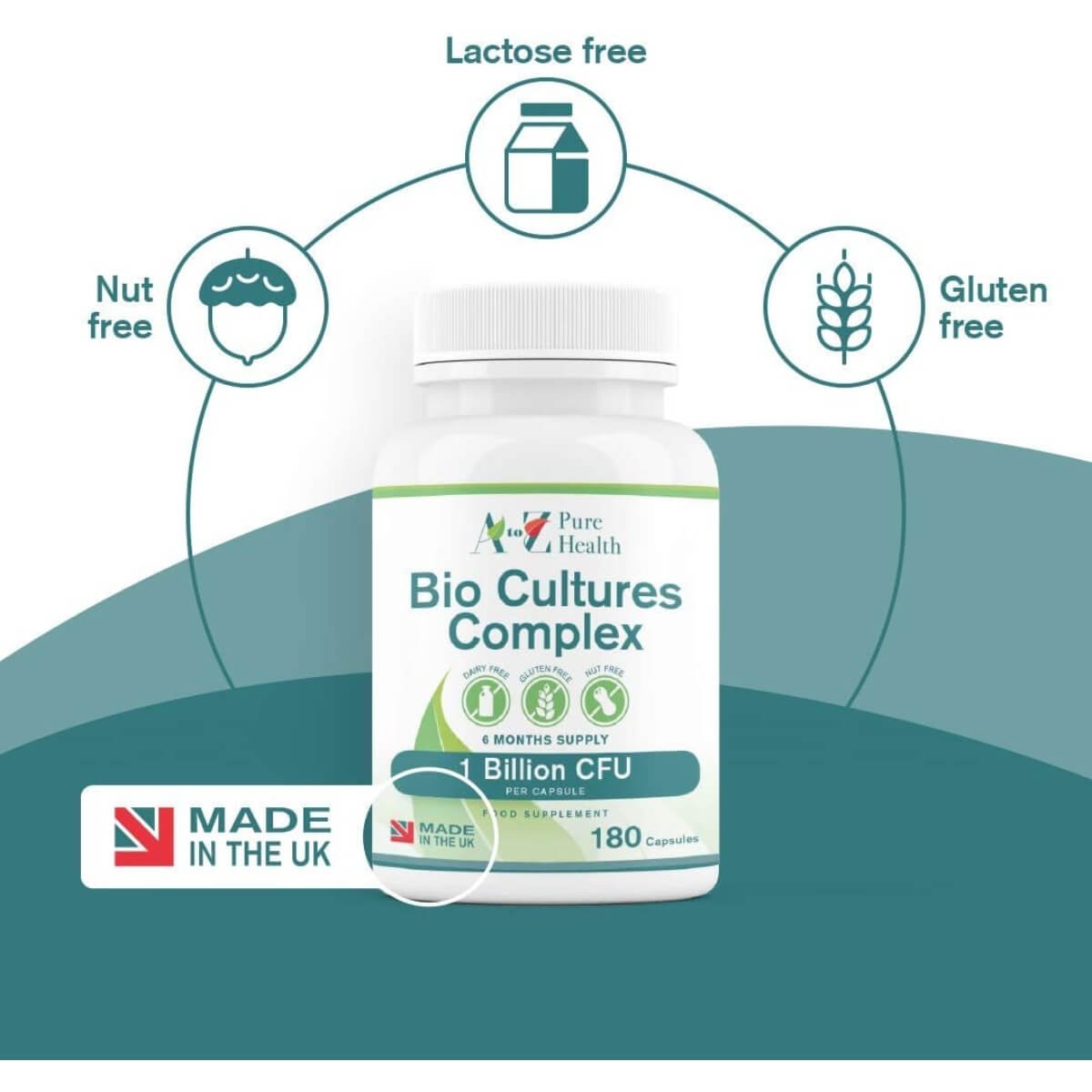 Probiotic Bio Cultures, 1 Billion CFU