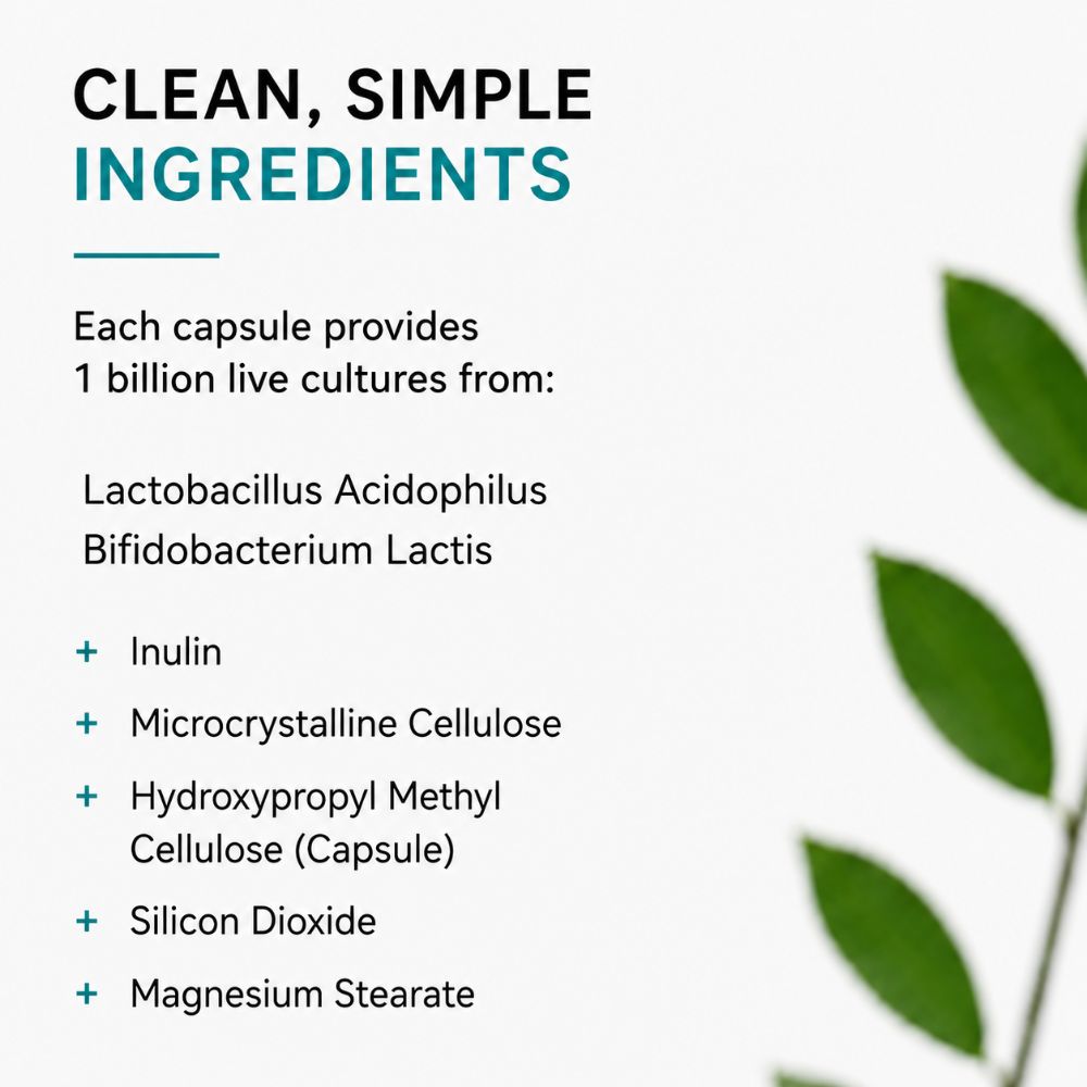 Probiotic Bio Cultures, 1 Billion CFU
