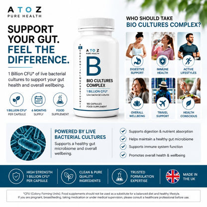 Probiotic Bio Cultures, 1 Billion CFU
