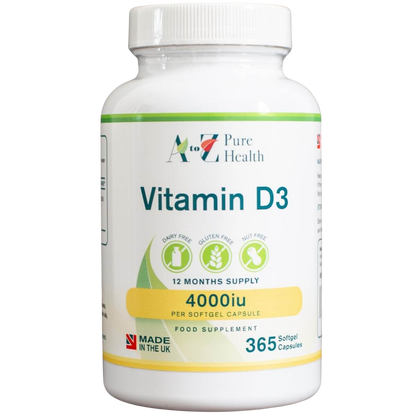 Vitamin D3, 4000IU
