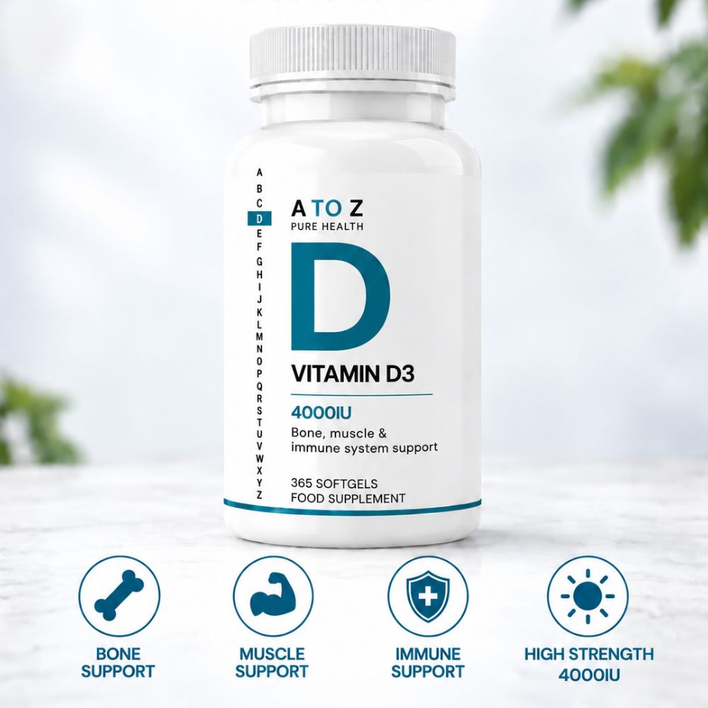 Vitamin D3, 4000IU