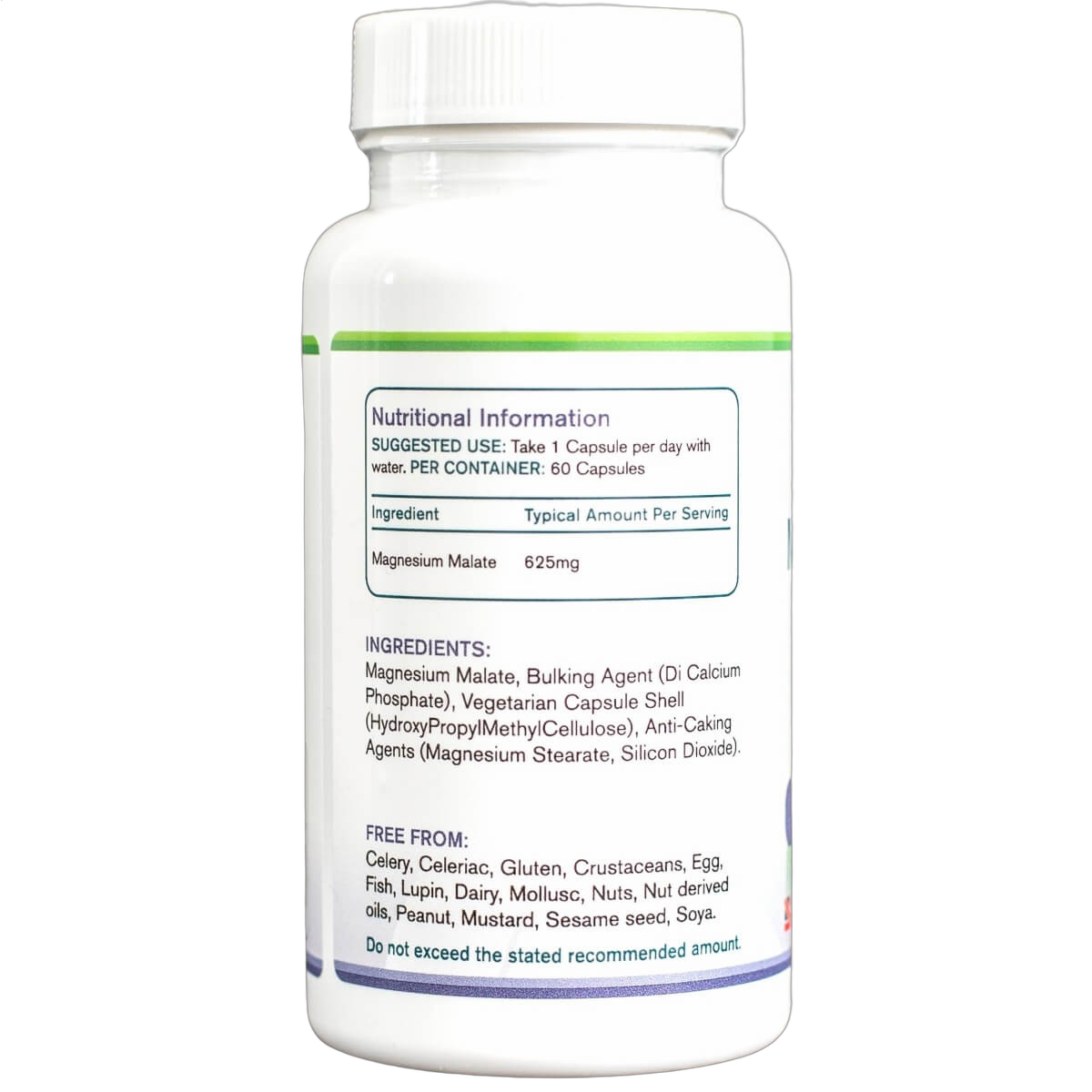 Magnesium Malate, 625mg