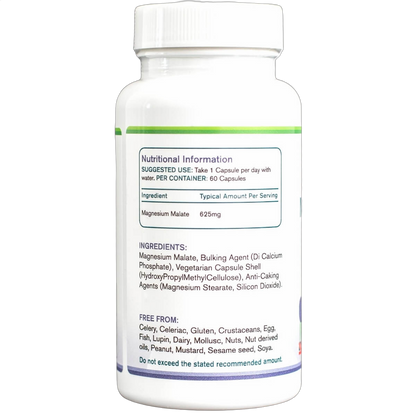 Magnesium Malate, 625mg